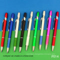 Bright Transparent Plastic Disposable Ballpoint Pen